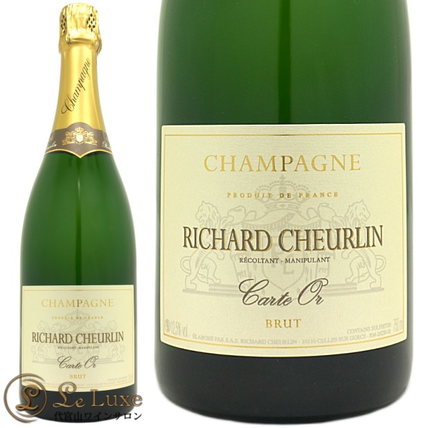 ꥷ㡼 ֥å  ɡ NV ʥѥ  ȯˢ ɸ 750mlRichard Cheurlin Brut Carte d'Or NV