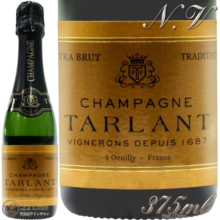 NV ȥǥ ȥ ֥å ѡ˥  ϡ ѥ  ɸ 375ml Champagne Tarlant Tradition Extra Brut NV Half demi