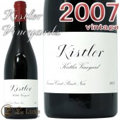 �����顼 ������䡼��  ���Υ� �������� �ԥ� �Υ�� 2007<br>�����顼 �֥磻�� �ɸ� �ե�ܥǥ� 750ml<br><br>Kistler Vineyard Sonoma Coast Pinot Noir 2007