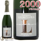 �륰�졦�����ե��� �ߥ쥸��[2000]<br>�����ѥ�/�ɸ�/�� [750ml]<br><br>Legret & Fils Millesime 2000