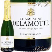 NV �֥��å� �֥��� �֥�� �ϡ��� �ɥ����å� ������ �����ѥ� ˢ �� 375ml Delamotte Brut Blanc de Blancs Half/Demi