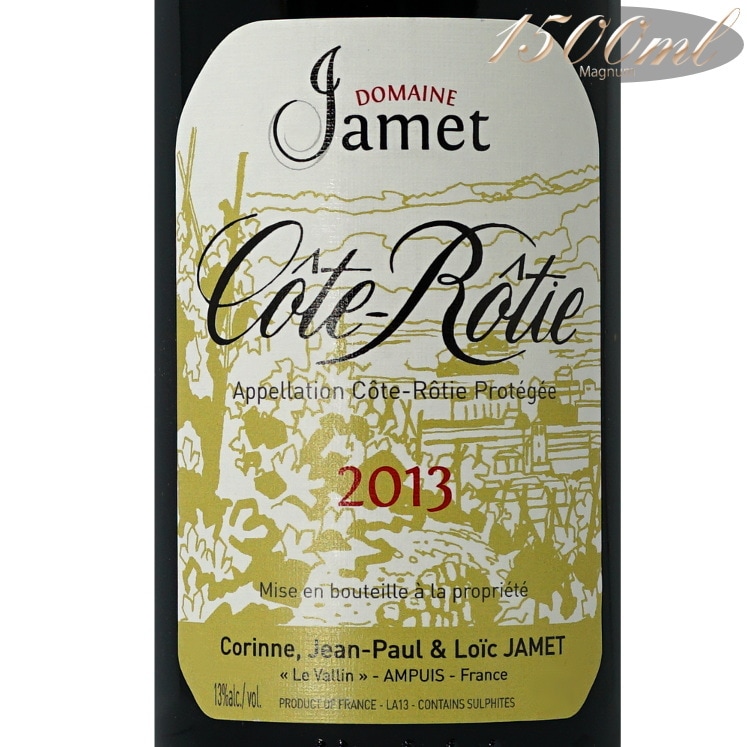 2013 コート ロティ ルージュ ジャメ マグナム 正規品 赤ワイン 辛口 1500ml Domaine Jamet Cote Rotie Rouge magnum
