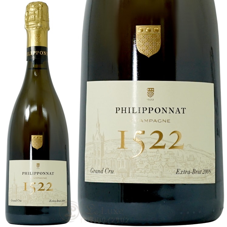 2008 ֥å ߥ쥸  1522 եݥ ѥ ɸ  750ml Philipponat Brut Cuvee "1522" Grand Cru