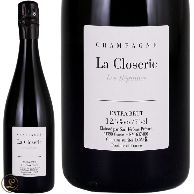 NV16 ラ クロズリー レ ベギーヌ エクストラ ブリュット ジェローム  