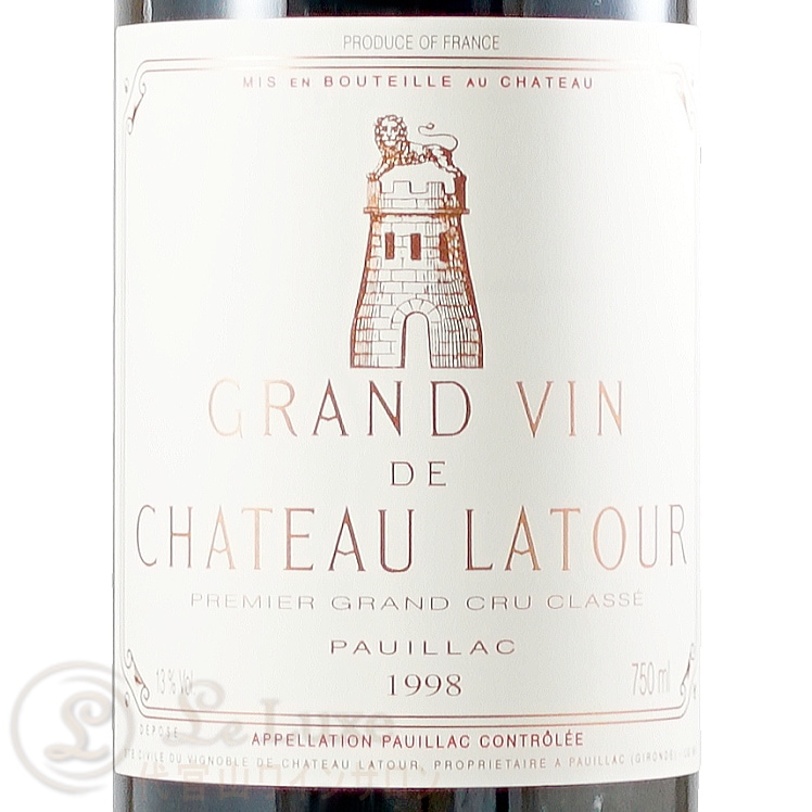 シャトーラトゥール1998 750ml