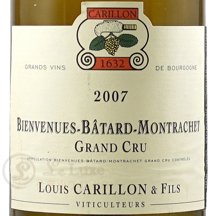 2007 ビアンヴニュ バタール モンラッシェ グラン クリュ ルイ カリヨン 白ワイン 750ml 辛口 Louis Carillon et  Fils Bienvenues Batard Montrachet Grand Cru-代官山ワインサロンLe・luxe