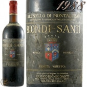 1988 �֥�ͥå� �ǥ� ��󥿥������ �ӥ���ǥ� ����ƥ� �֥磻�� �ż� �ɸ� �ե�ܥǥ� 750ml Brunello di Montalcino