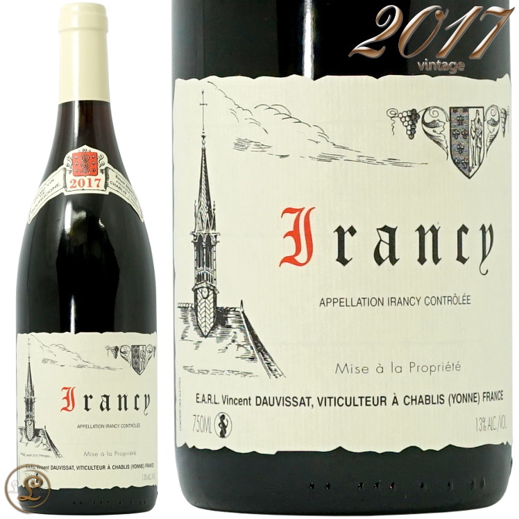 2017 ����󥷡� �����󥵥� �ɡ������� ������ �֥磻�� �ɸ� 750ml Vincent Dauvissat Irancy