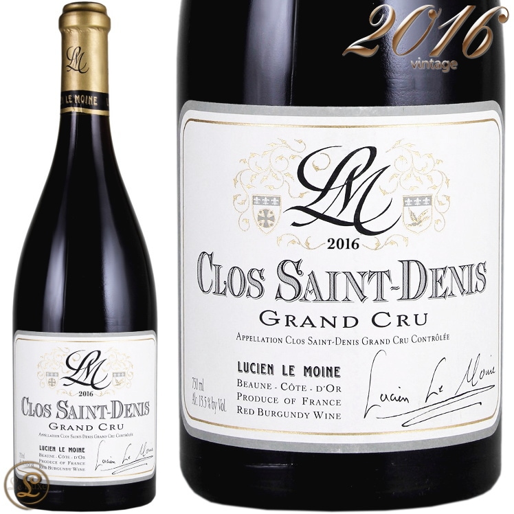 ワイン CLOS SAINT-DENIS GRAND CRU 2016 CLOS SAINT-DENIS GRAND CRU 2016