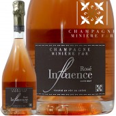 NV ����ե�奢�� �֥��å� ���� �����ѡ��˥� �ߥ˥����� ������ �����ѥ� �ɸ� �� 750ml Miniere F&R Influence Brut Rose