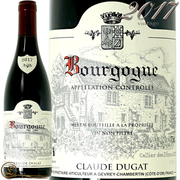 2023 �֥르���˥� �롼���� �������� �ǥ奬 ������ �֥磻�� �ɸ� 750ml Claude Dugat Bourgogne Rouge
