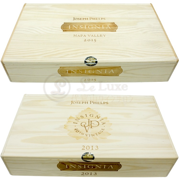 ジョセフ フェルプス インシグニア 6本用木箱 2個セット Joseph Phelps