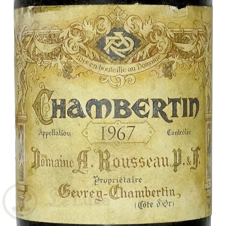 1967 シャンベルタン グラン クリュ アルマン ルソー 古酒 赤ワイン