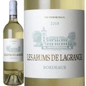 2022 �� ����� �� �饰��󥸥� �ܥ�ɡ� �֥�� ��磻�� �ɸ� 750ml Les Arums de Lagrange Blanc Bordeaux