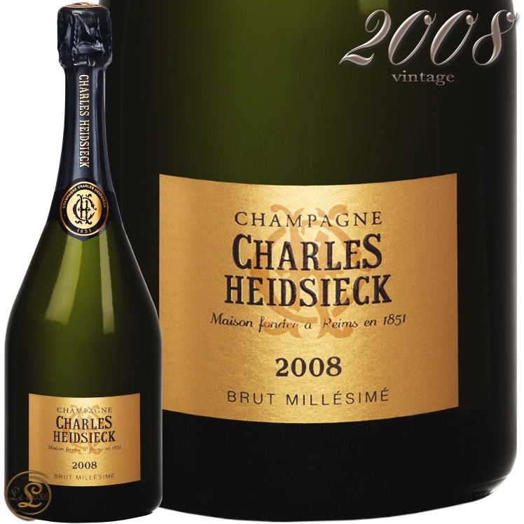2008 シャルル エドシック ブリュット ヴィンテージ 正規品 シャンパン