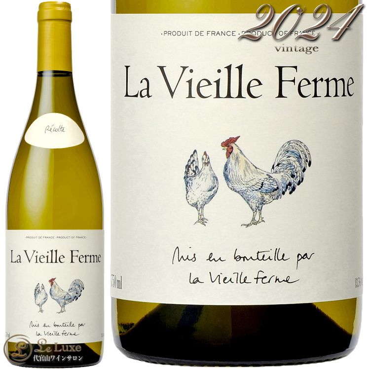 2024 �� ���������� �ե���� �֥�� �ե��ߡ��� �ڥ�� ������ ��磻�� �ɸ� 750ml Famille Perrin  La Vieille Ferme blanc