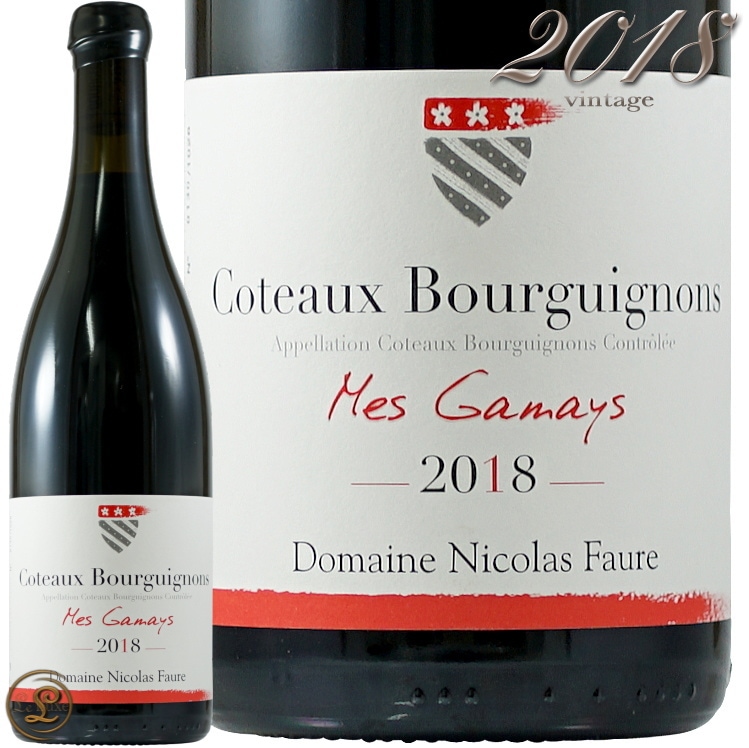 2018 ブルゴーニュ ルージュ オー ザルジリエール ニコラ フォール 正規品 赤ワイン 辛口 750ml Nicolas Faure Bourgogne Rouge Aux Argillieres