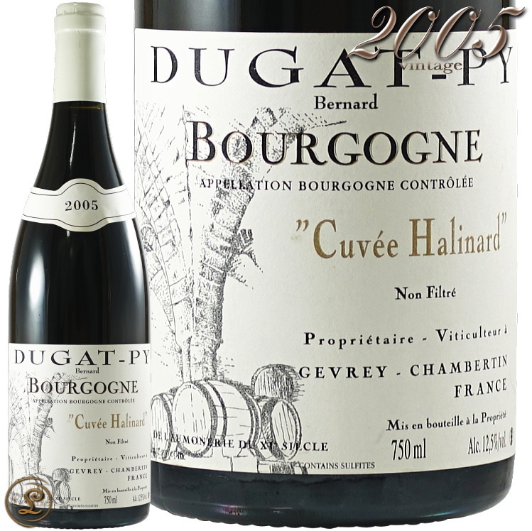 2005 ブルゴーニュ ルージュ キュヴェ アリナール ベルナール