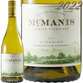 2022 ˥  󥯥 ե˥ ޥåޥ˥ եߥ꡼ 䡼  磻 ɸ 750ml Mcmanis Family Vinyard Viognier River Junction California