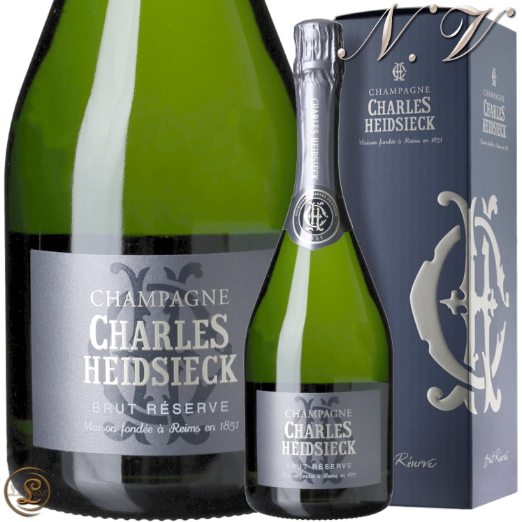 NV �֥��å� �쥼��� ������ ���ɥ��å� ���ե� �ܥå��� �����ѥ� �� ˢ �ɸ� 750ml Charles Heidsieck Brut Reserve NV Gift Box