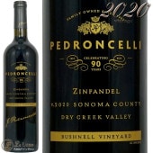 2020 եǥ ֥åͥ 䡼 ɥ饤 ꡼ 졼 ڥɥ 磻ʥ꡼  ֥磻 ɸ 750ml Pedroncelli Winery Zinfandel Bushnell Vineyard Dry Creek Valley