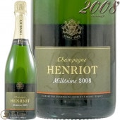 2008 �֥��å� �ߥ쥸�� ����ꥪ �����ѥ� �ɸ� �� 750ml Henriot Brut Millesime