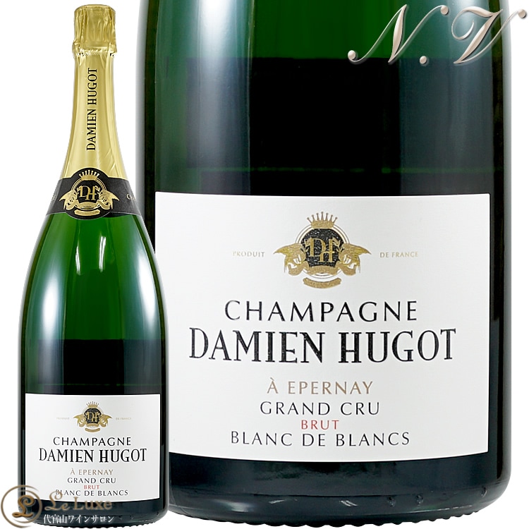 �ޥ��ʥ� NV �֥��å� �֥�� �� �֥�� ���ߥ��� ������ �����ʥ����ѥ� �ɸ� �� 1500ml Damien Hugot Brut Blanc de Blancs Magnum