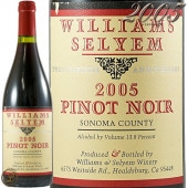 2005 �ԥ� �Υ�� ���Υ� ������ƥ� �����ꥢ�ॺ ���ꥨ�� �֥磻�� �ɸ� 750ml Williams Selyem Pinot Noir Sonoma County