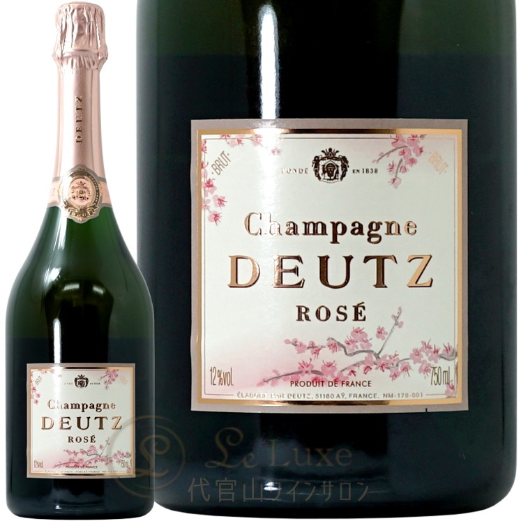 NV �֥��å� ���� �ɥ����� ���������С������ �����ѥ� �ɸ� ROSE 750ml Deutz Rose Brut SAKURA