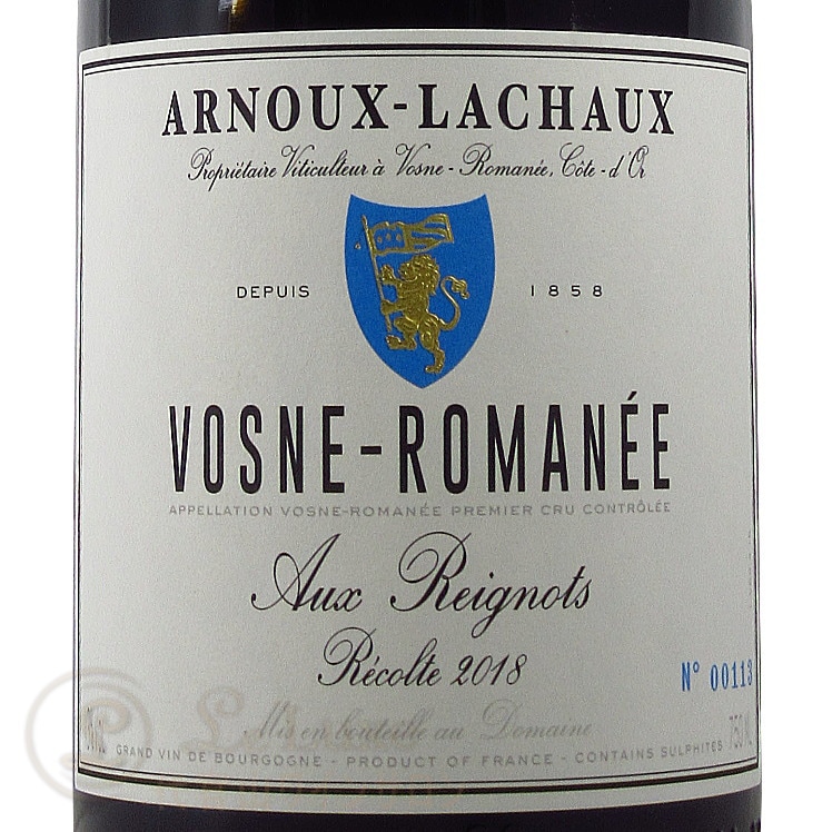 2018 ヴォーヌ ロマネ プルミエ クリュ オー レニョ アルヌー ラショー  