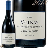 2018 ͡ ץߥ  ȥ ǥ ߥ塼 Ρ  ֥磻 ɸ 750ml Arnaud Ente Volnay 1er Cru Santenots du Milieu