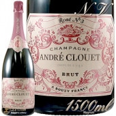 NV ���� ����ɥ� ���륨 �ޥ��ʥ� ������ �����ѥ� �� �ɸ� 1500ml Andre Clouet Brut rose Magnum