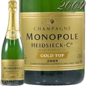 2009 ������� �ȥå� �ߥ쥸�� ���ɥ��å� ��Υݡ��� �����ѥ� �ɸ� �� 750ml Heidsieck Monopole  Gold Top Millesime