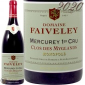 2020 ��륭��쥤 �ץ�ߥ� ����� ���� �� �ߥ���� ��Υݡ��� �ե����� ������ �֥磻�� �ɸ� 750ml Faiveley Mercurey 1er Cru Clos des Myglands Monopole