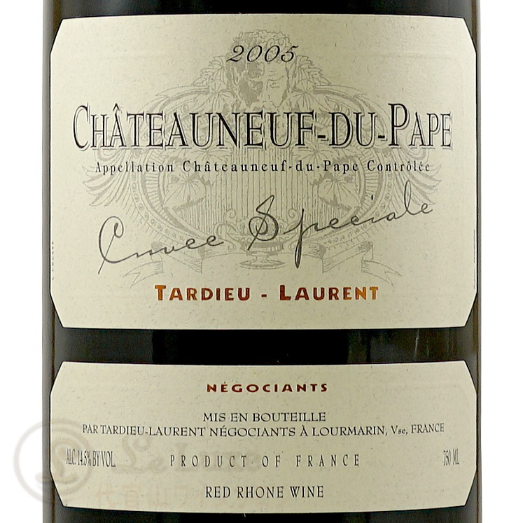 タルデュー・ローラン シャトーヌフ・デュ・パプ キュヴェ・スペシャル