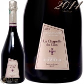 2014  ڥ ǥ    ֥  ֥ ֥å    ѥ ɸ  750ml Claude Cazals Chapelle du Clos Blanc de Blancs Brut