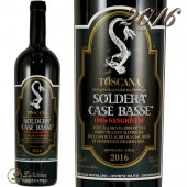 2016 ������ �Хå� IGT �ȥ�������  ����ǥ� ������ �֥磻�� �ɸ� �ե�ܥǥ� 750ml Case Basse Soldera toscana IGT