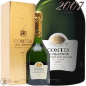 2007 ƥ󥸥   ѡ˥ ֥  ֥ ե ܥå ѥ ɸ  750ml Taittinger Comtes de Champagne Blanc de Blancs Gift Box