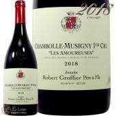 2018 �����ܡ��� �ߥ奸�ˡ� �ץ�ߥ������ �� ����롼�� ���١��� �����ե��� ������ �֥磻�� �ɸ� 750ml Robert Groffier Chambolle Musigny 1er Cru Les Amoureuses