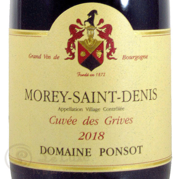 Domaine Ponsot ドメーヌ・ポンソ　モレ・サン・ドニ 2019 モレ サン ドニ キュヴェ デ グリーヴ ドメーヌ ポンソ 正規品