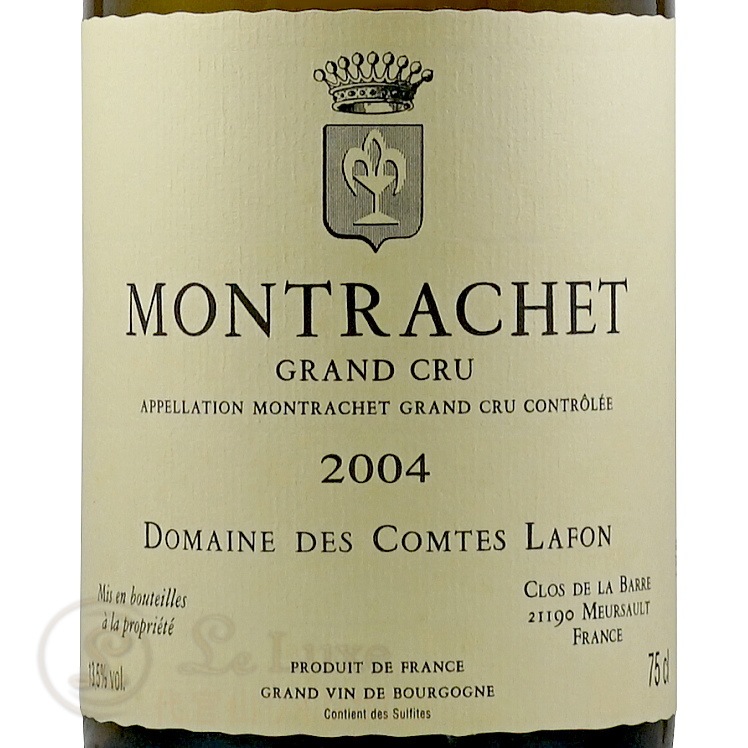 モンラッシェ グラン・クリュ 「2004」14度 750ml 白ワイン モンラッシェ グラン・クリュ 「2004」14度 750ml