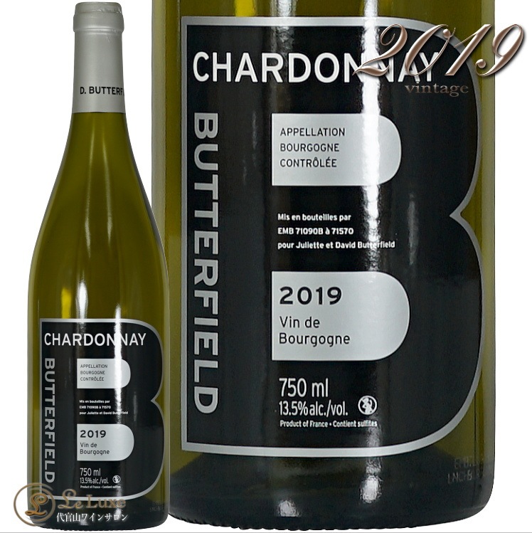 2019 ֥르˥ ֥ ɥ Хե 磻 ɸ 750ml Butterfield Bourgogne Chardonnay Blanc 