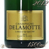 2012 ޥʥ ֥å ֥  ֥ ߥ쥸 ɥå  ѥ ɸ  1500ml Delamotte Brut Blanc de Blancs Millesime Magnum