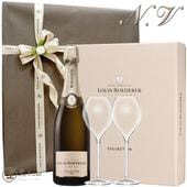 ���쥯����� 245 �ǥ奪 �륤 ���ǥ졼�� �������� ���饹2�� ��åԥ� ���ե� ���å� ������ �� �����ѥ� 750ml Champagne Louis Roederer Collection 245 Duo 2 Glass Set Gift Set