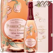 2005 �٥� ���ݥå� ���� ���ǥ������ �������� �ڥꥨ ���奨 ���ե� �ܥå��� �����ѥ� ROSE �ɸ� 750ml Perrier Jouet Belle Epoque Rose Edition Automne