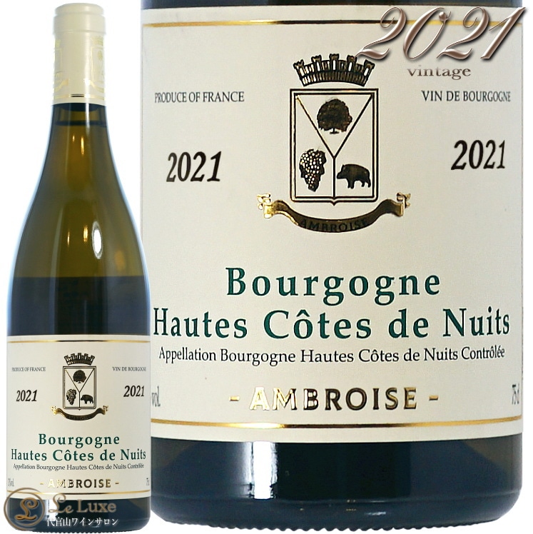 2022 ֥르˥    ˥奤 ֥ ٥ȥ ֥  磻 ɸ 750ml Bertrand Ambroise Bourgogne Hautes Cotes de Nuits Blanc