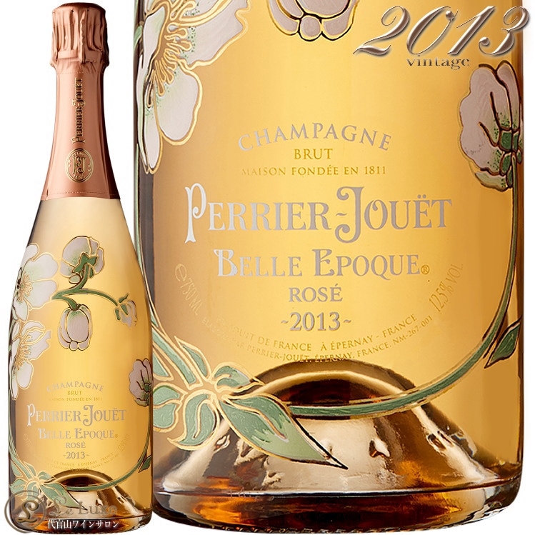 2013 �٥� ���ݥå� ���� �ڥꥨ ���奨  �����ѥ� ROSE �ɸ� 750ml Perrier Jouet Belle Epoque Brut Rose Millesime