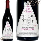 2024 �ԥ� �Υ�� �ߥå���� ��٥� ���� �ܥ� ����� ������ �֥磻�� �ɸ� 750ml Au Bon Climat Mission Label Pinot Noir