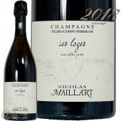 NV   ץߥ   ե ɥ  ˥ ޥ䡼  ѥ ɸ  750ml Nicolas Maillart Les Loges 1er Cru sans sulfites