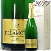 2014 �֥��å� �֥�� �� �֥�� �ߥ쥸�� �ɥ����å� ���ե� �ܥå��� ������ Ȣ�դ� �����ѥ� ˢ �� 750ml Delamotte Brut Blanc de Blancs Millesime Gift Box